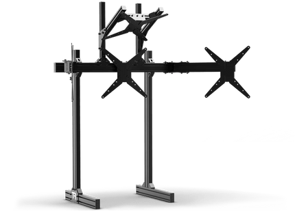 FREESTANDING QUAD MONITOR STAND - UP TO 45" DISPLAYS