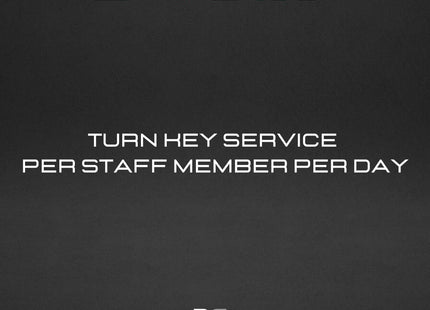 Turn Key Service Per Staff Member Per Day - Simplace